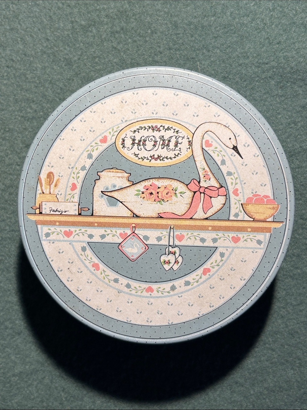 Vintage goose coaster set